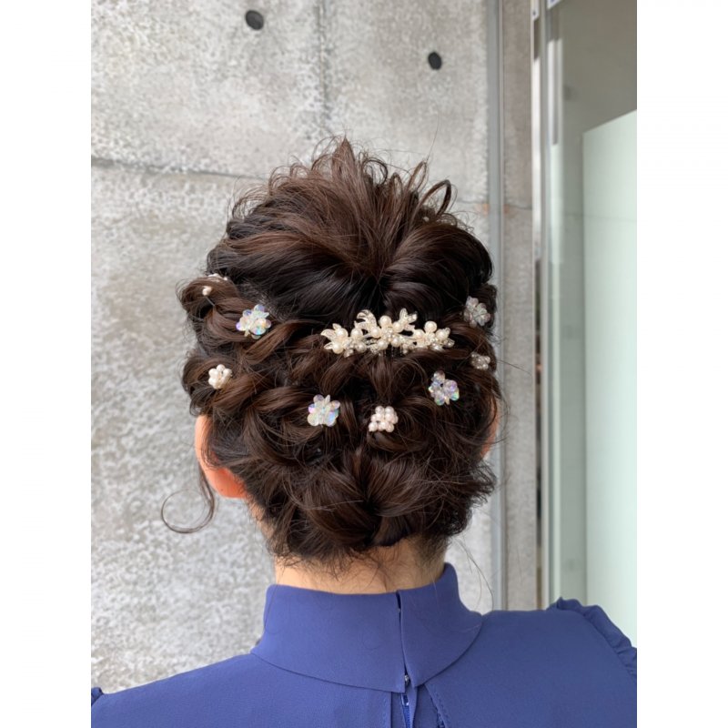 ★華やかアップスタイル★