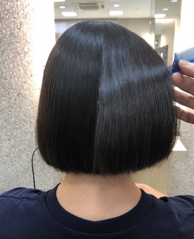 ツヤツヤの縮毛矯正
