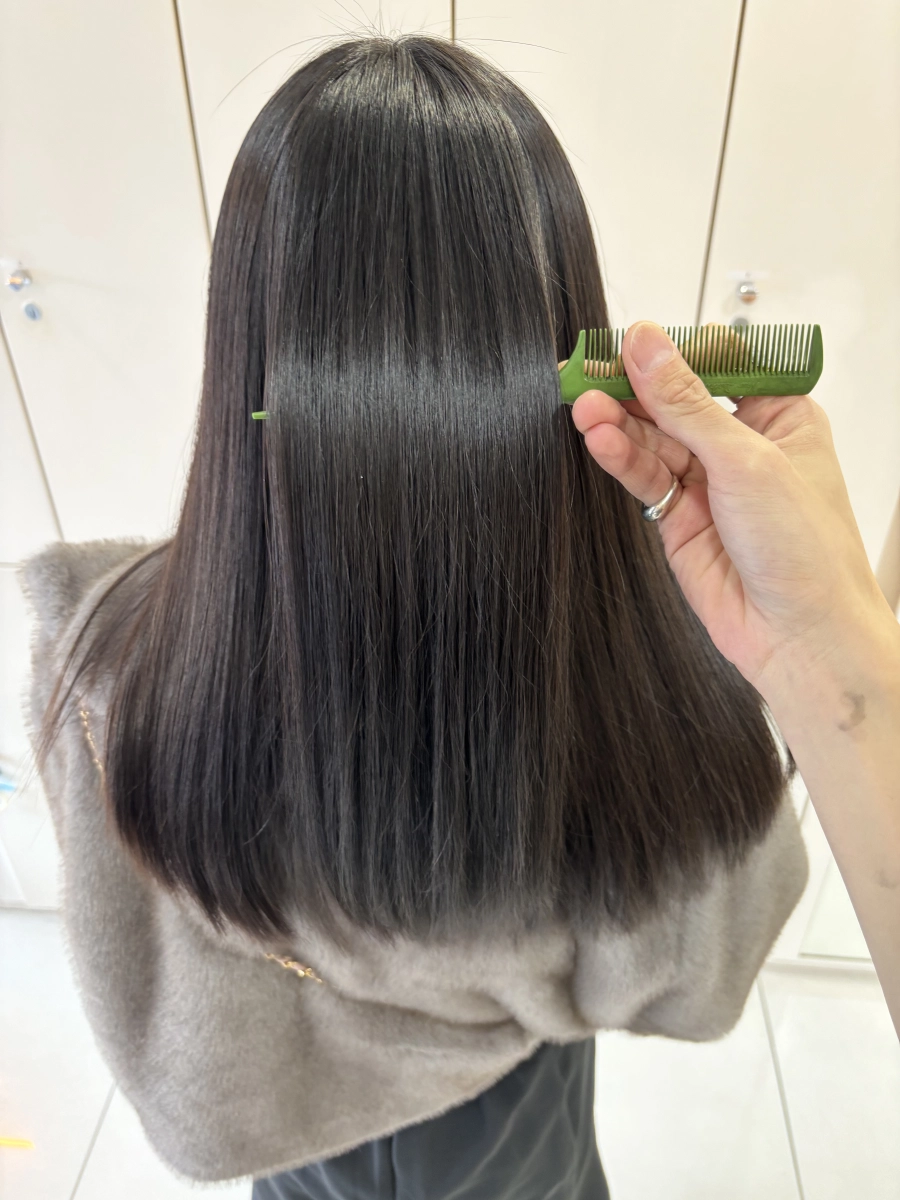 髪質改善ストレート