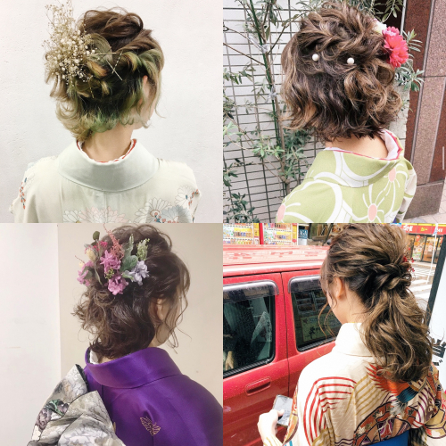 ここでしか出来ないゆるふわヘアアレンジ！