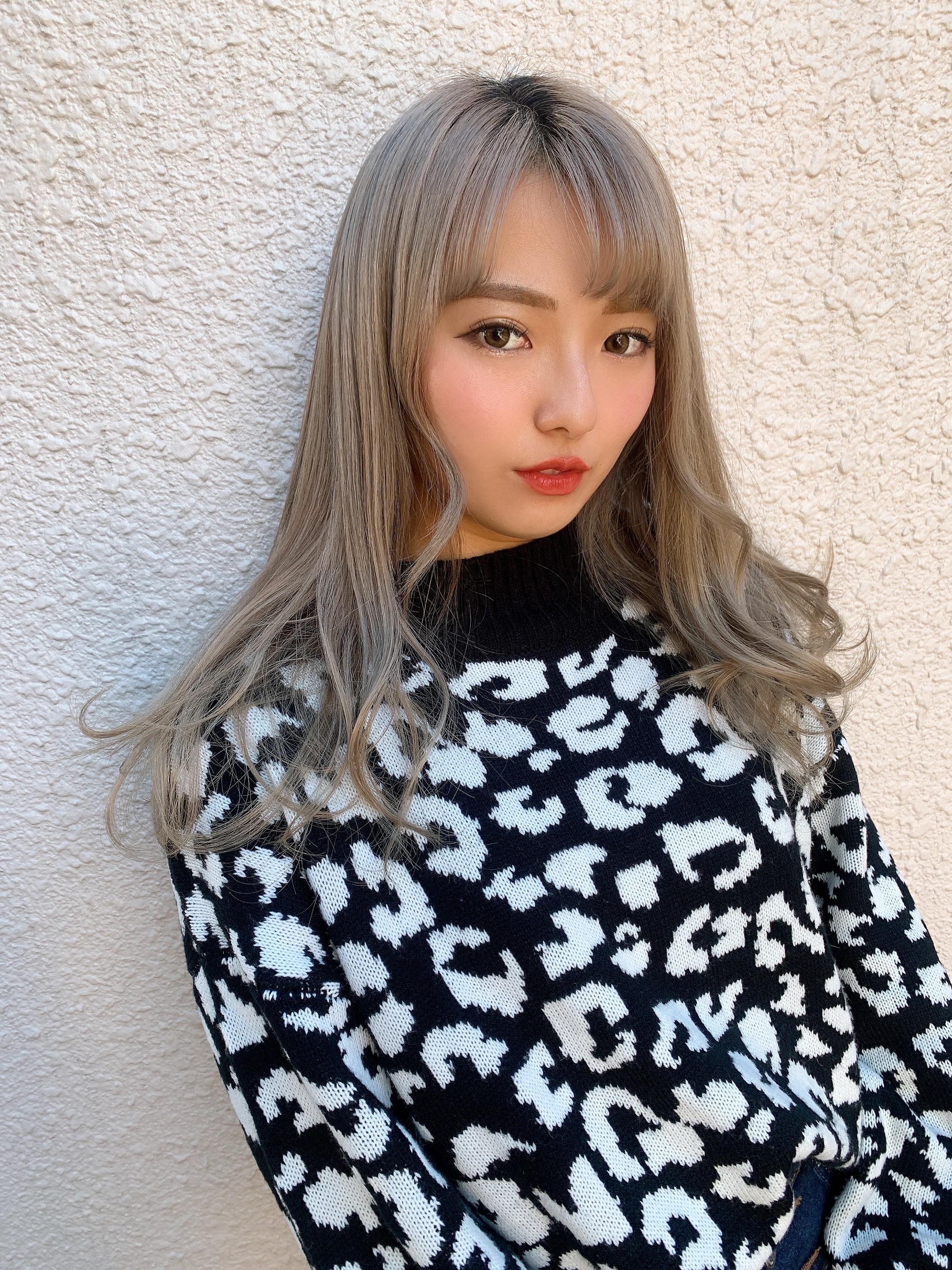 ダブルカラーで可愛さを☆大人気☆ミルクティーアッシュ☆この季節もベースカラーはイルミナカラー推しです☆お客様＆スタッフからも大好評☆