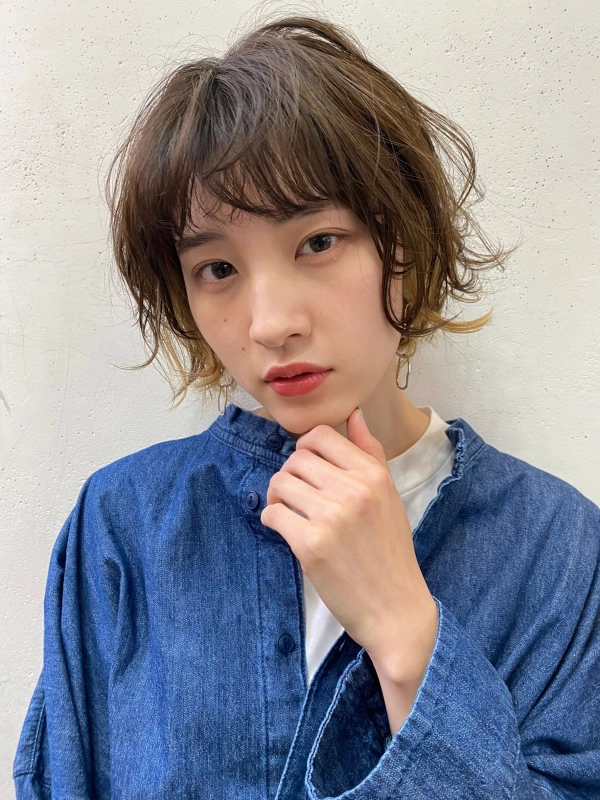 ボブパーマスタイル