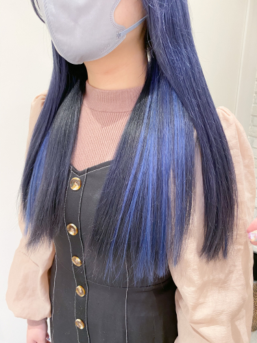 ネイビーエクステ☆